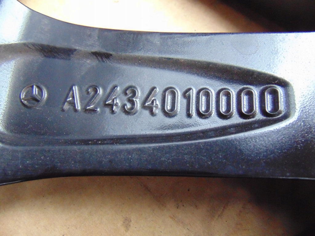 1x Alufelge 18 Zoll 6.5" 5x112 44,5ET Glanz Silber A2434010000 Mercedes-Benz Eqa FEL8809704562jw