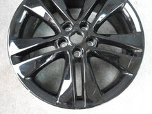 Laden Sie das Bild in den Galerie-Viewer, 1x Alufelge 18 Zoll 7.5&quot; 5x105 42ET Glanz Schwarz 0P045K4 Opel Astra J Rim Wheel