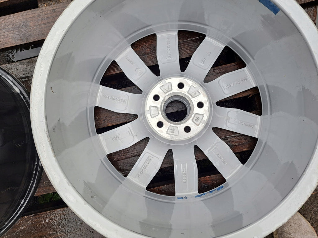 1x Alufelge 19 Zoll 8.0" 5x112 39ET Glanz Silber 4K0601025M Audi A6 C8 Rim Wheel FEL7145397362lu