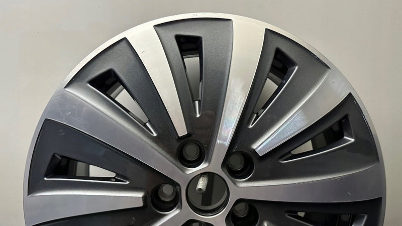 1x Alufelge 17 Zoll 6.5" 5x112 41ET Glanz Graphit 3V0601025 Mg Superb Rim Wheel