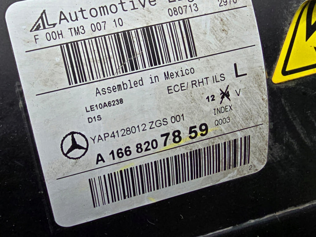 Frontscheinwerfer Mercedes-Benz W166 A1668207859 Bi-Xenon Links Headlight SCH1756703357pc