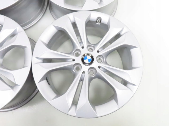 4x Alufelge 17 Zoll 7.5" 5x112 52ET Glanz Silber 6856065 BMW X1 F48 Rim Wheel FEL8573623541hp