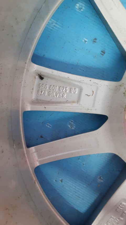 1x Alufelge 17 Zoll 7.0" 5x112 49ET 5E0601025BG Skoda Octavia Rim Wheel