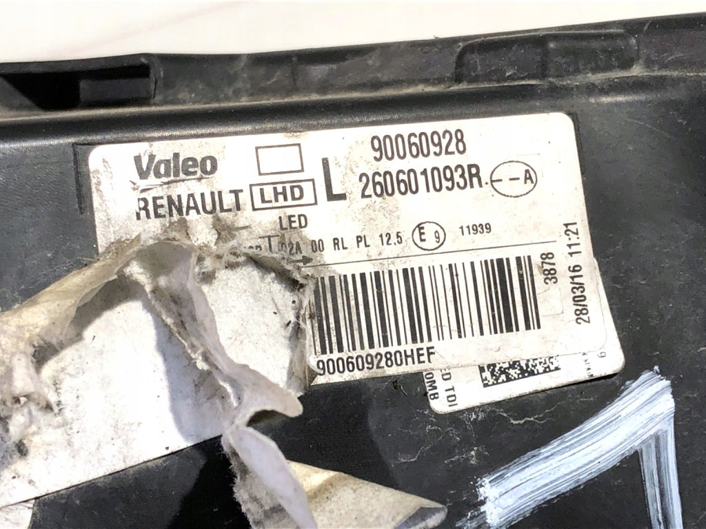 Frontscheinwerfer Renault Megane IV 260601093R Links Scheinwerfer Headlight SCH8849231337dc