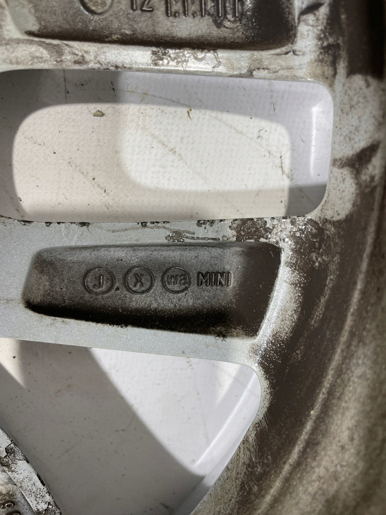 1x Alufelge 17 Zoll 7.0" 5x120 50ET Glanz Silber 9803723 Mini Countryman