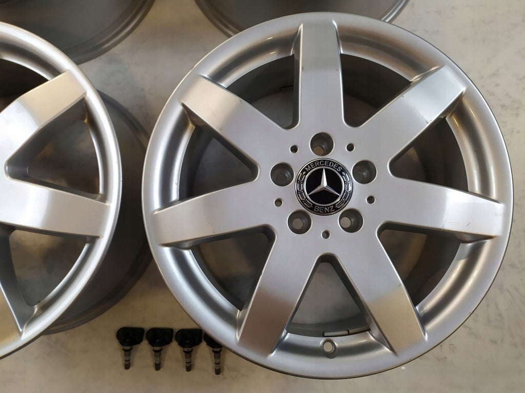 4x Alufelge 17 Zoll 7.5" 5x112 56ET A1644014502 Mercedes-Benz W164 Rim Wheel FEL5892085055rd