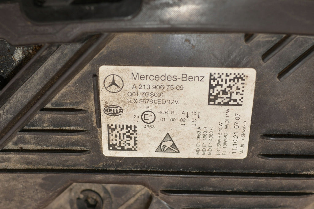 Frontscheinwerfer Mercedes-Benz W213 A2139067509 LED Links Headlight SCH1843236242ks