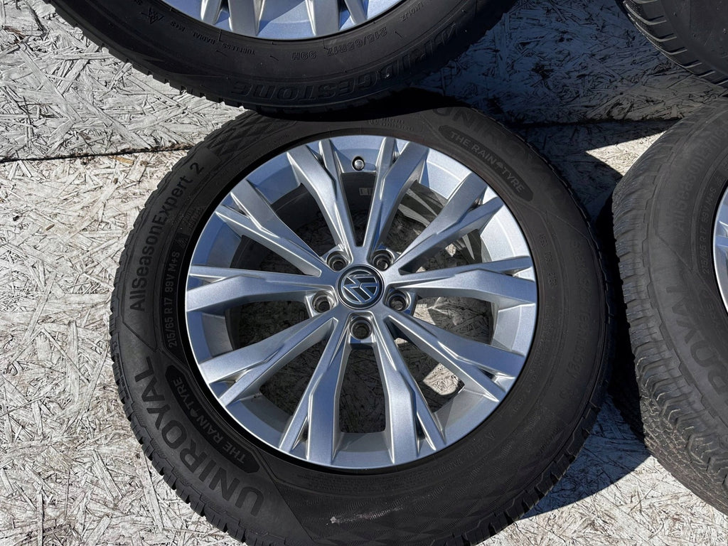 4x Alufelge 17 Zoll 5NA601025 VW Tiguan Allspace Rim Wheel FEL3969001819pb