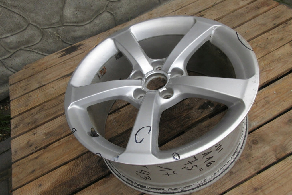 1x Alufelge 17 Zoll 7.5" 5x112 43ET Audi Rim Wheel