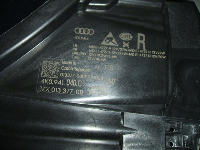 Frontscheinwerfer Audi A6 C8 4K0941040C LED Rechts Scheinwerfer Headlight SCH5133355835vv