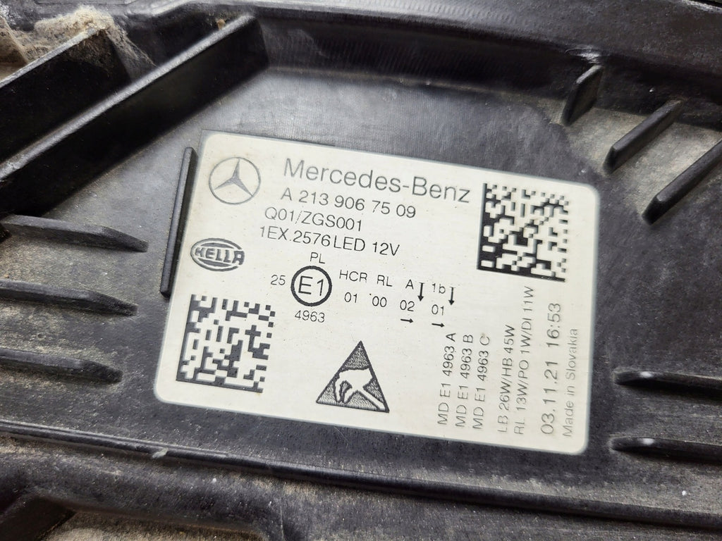 Frontscheinwerfer Mercedes-Benz W213 A2139067509 LED Links Headlight SCH6547752674uq