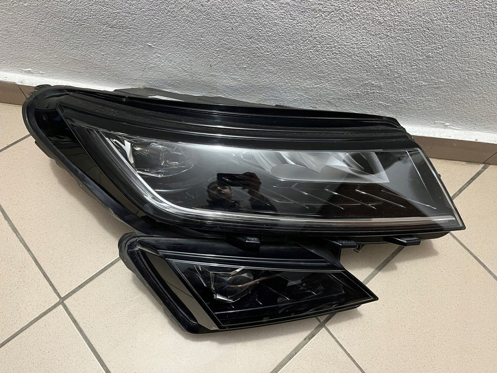 Frontscheinwerfer Skoda Kodiaq 566941016E Full LED Rechts Scheinwerfer Headlight SCH7976890619yo
