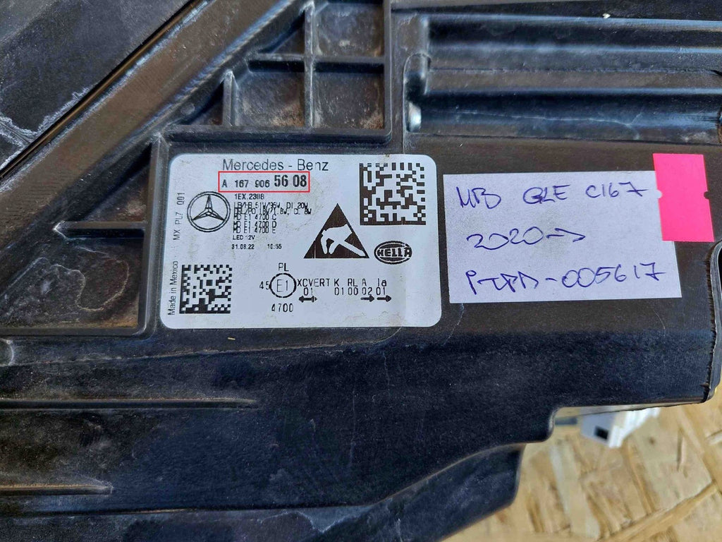 Frontscheinwerfer Mercedes-Benz Gle A1679065608 Ein Stück (Rechts oder Links)