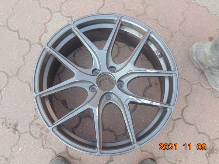 1x Alufelge 20 Zoll 9.5" 5x112 Rim Wheel FEL3699990865vf