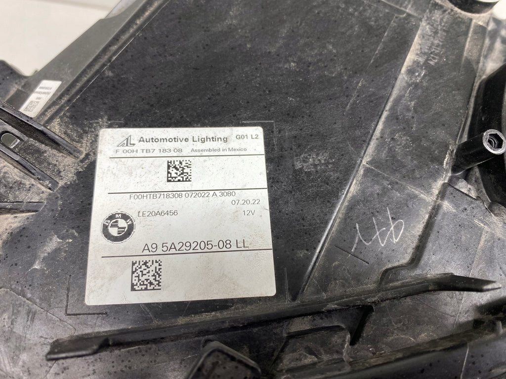 Frontscheinwerfer BMW X3 G01 G02 5A29205 5A29205-08 Full LED Links Headlight SCH8570757696nh