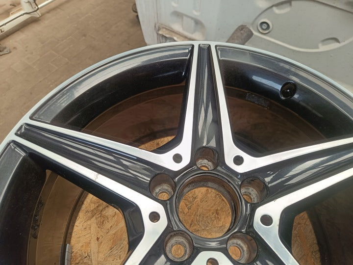 1x Alufelge 18 Zoll 8.5" 5x112 49ET A2054011200 Mercedes-Benz A205 Rim Wheel FEL2172995354sb
