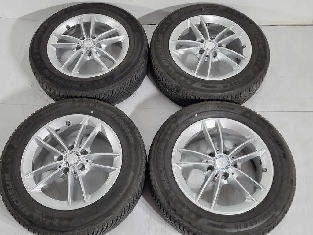 4x Alufelge 16 Zoll 6.5" 5x112 44ET A1774010000 Mercedes-Benz Rim Wheel FEL5519950498vd
