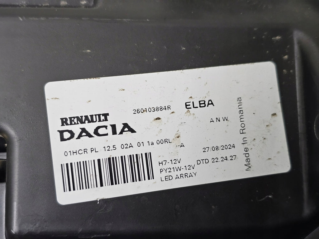 Frontscheinwerfer Dacia Sandero III Logan Jogger 260103884R Rechts Headlight