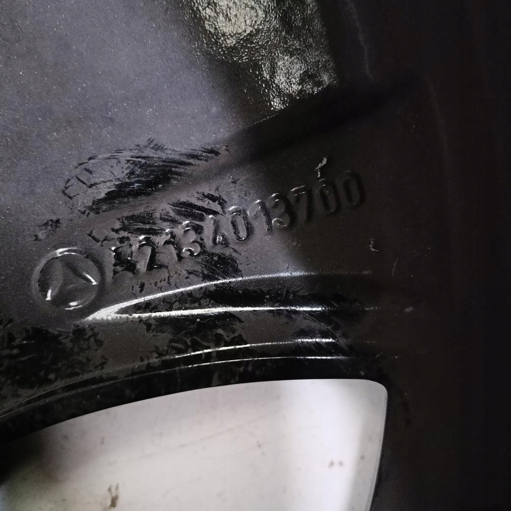 1x Alufelge 18 Zoll 8.0" 5x112 43ET Glanz Schwarz A2134013700 Mercedes-Benz FEL5639436250zw