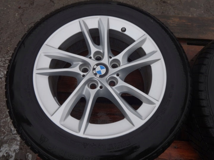 4x Alufelge 16 Zoll 7.0" 5x112 47ET Glanz Silber 6855083 BMW 2 F45 1 F40 F46 FEL2143166254po