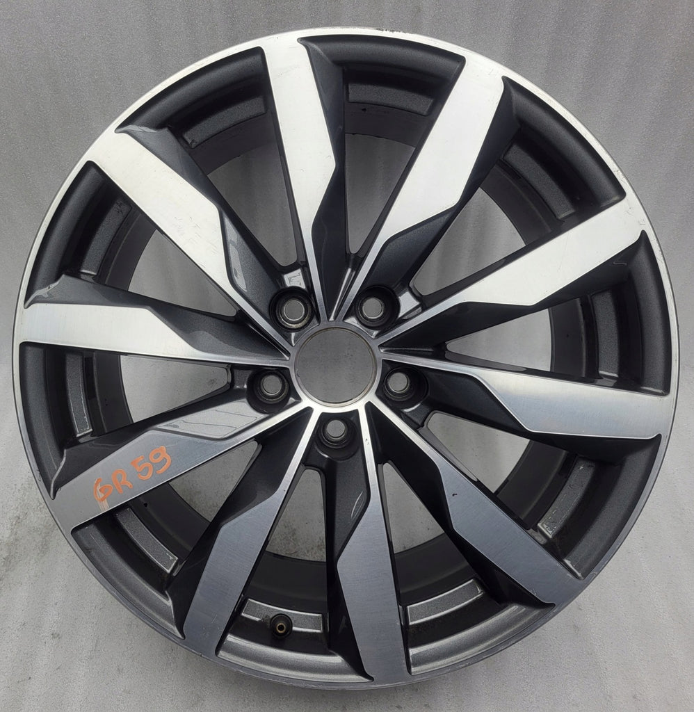 1x Alufelge 18 Zoll 8.0" 5x112 40ET Glanz Silber 8W0601025FJ Audi A4 Mg FEL8975073471vi