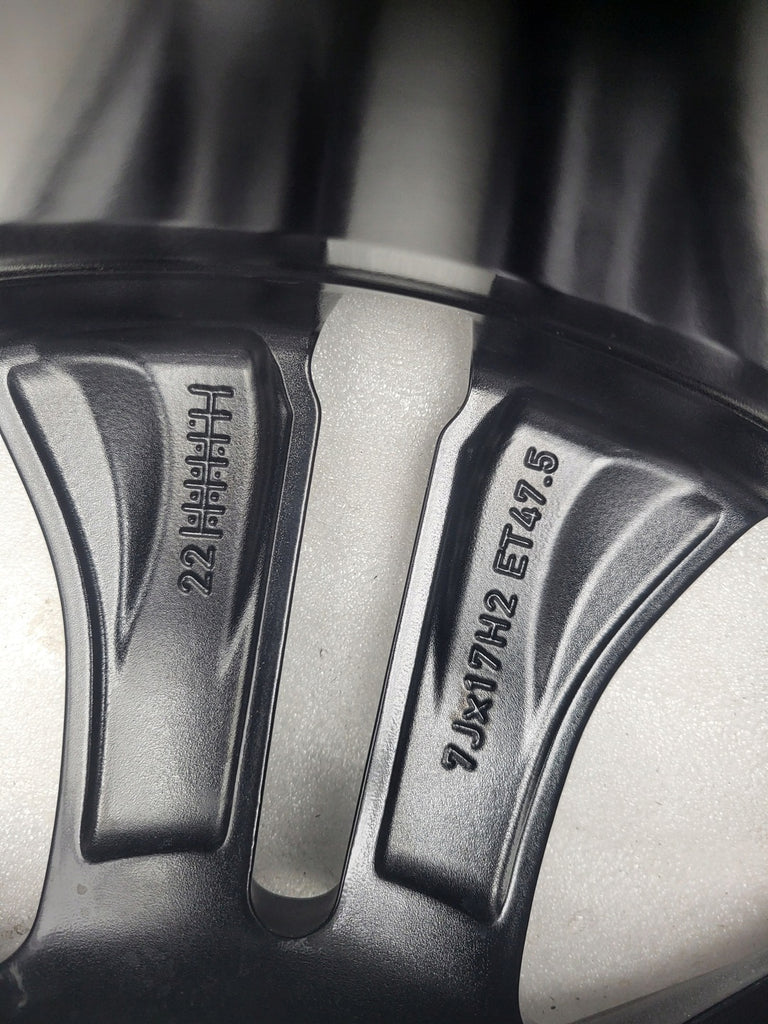 1x Alufelge 17 Zoll 7.0" 5x108 47 5ET L1TC-1007-DA Ford Puma Rim Wheel