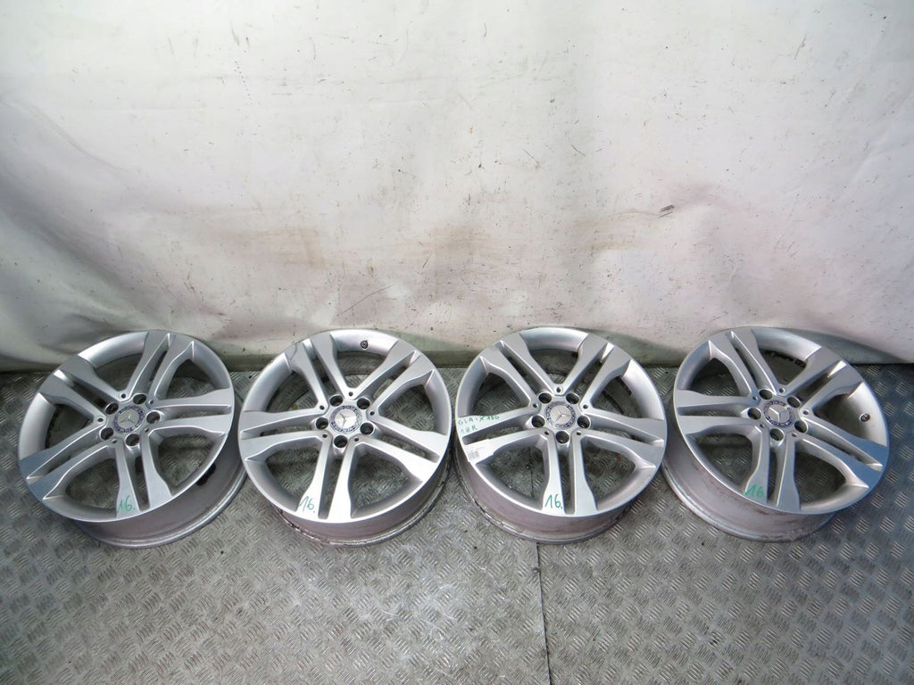 4x Alufelge 18 Zoll 7.0" 5x112 46ET Glanz Silber A1564010102 Mercedes-Benz X156 FEL9559870222kl