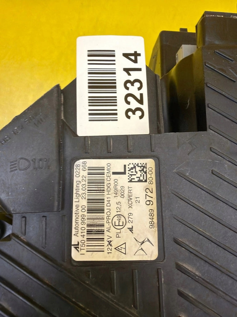 Frontscheinwerfer Citroën Ds4 9848997280 LED Links Scheinwerfer Headlight SCH7196446361kx