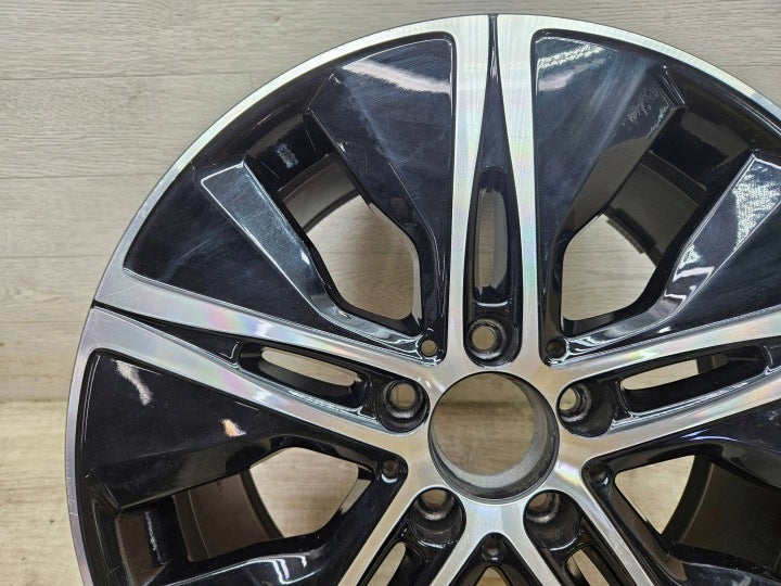 1x Alufelge 18 Zoll 8.5" 5x112 56ET Glanz Schwarz A2054018300 Mercedes-Benz W205 FEL7478537744hv