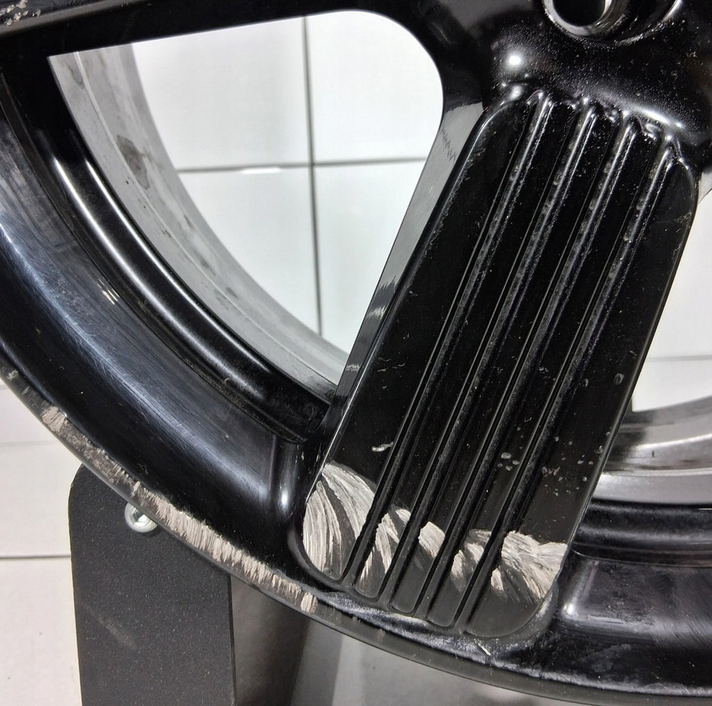 1x Alufelge 17 Zoll 7.0" 5x112 54ET Glanz Schwarz 6898289 Mini F56 F55 Rim Wheel FEL1769487820zn