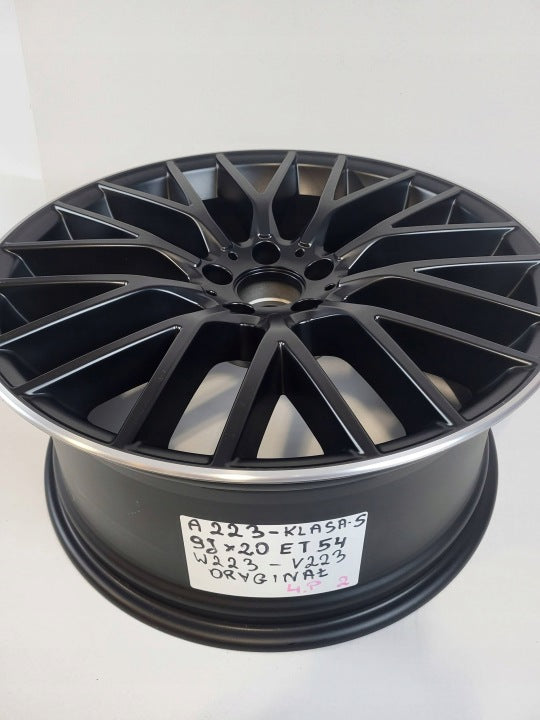1x Alufelge 20 Zoll 9.0" 5x112 54ET A2234013800 Mercedes-Benz W223 Rim Wheel FEL6123492491bv