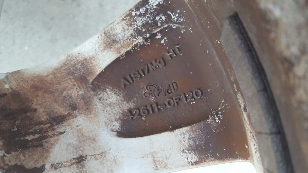 1x Alufelge 16 Zoll 6.5" 5x114.3 42611-0F120 Toyota Avensis Rim Wheel