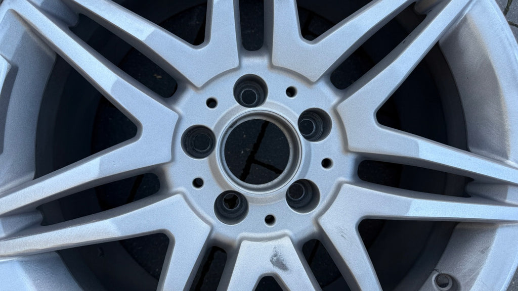 1x Alufelge 18 Zoll 8.5" 5x112 54ET Glanz Silber A2044010704 Mercedes-Benz FEL4822349992ch