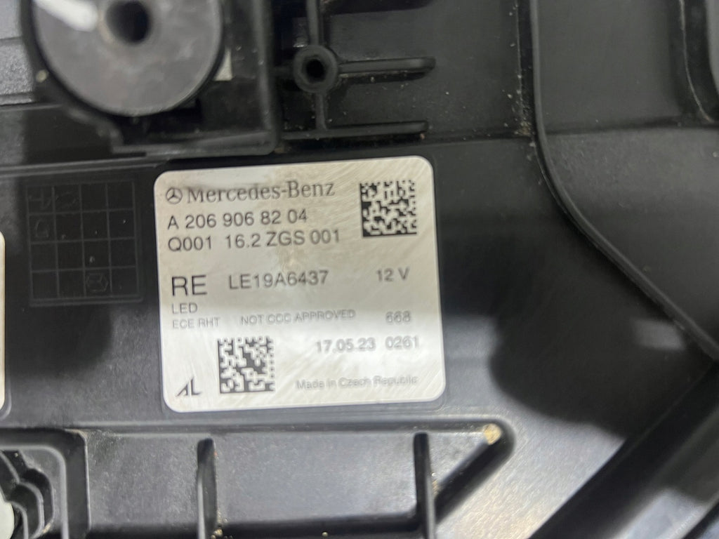 Frontscheinwerfer Mercedes-Benz W206 A2069068204 LED Rechts Headlight SCH4685188312al