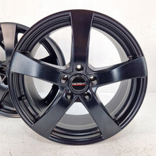 Laden Sie das Bild in den Galerie-Viewer, 4x Alufelge 18 Zoll 8.0" 5x112 35ET Matt Schwarz KBA48061 Audi I Rim Wheel FEL7762956687eq