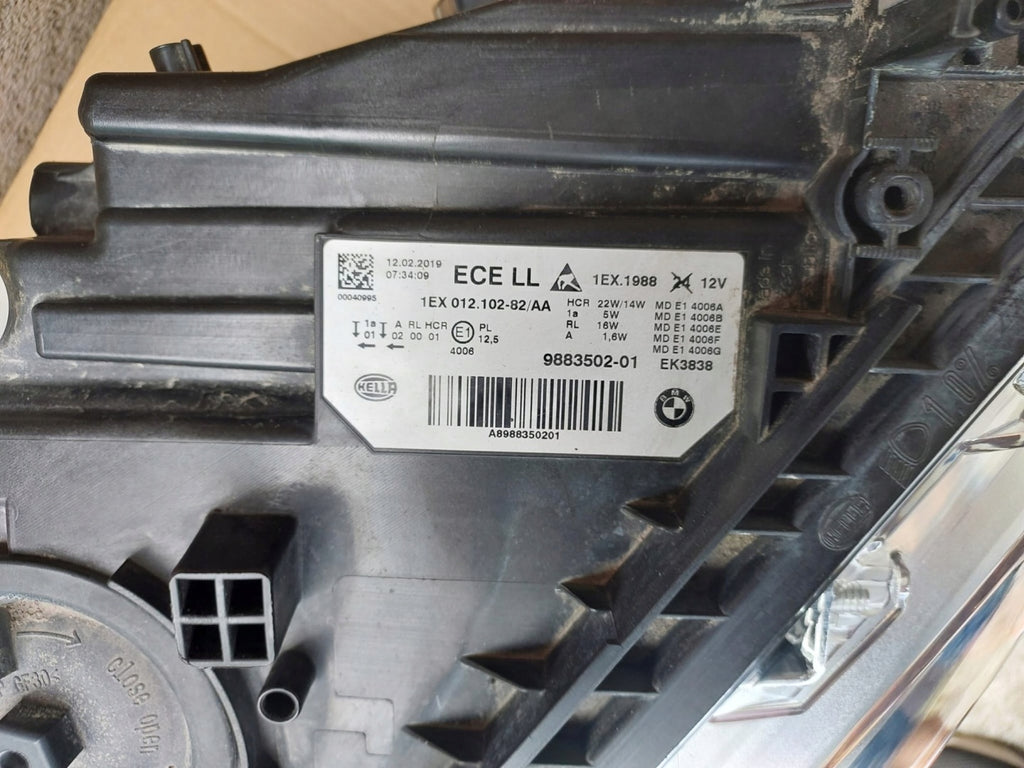 Frontscheinwerfer BMW 3 F30 F31 9883502-01 LED Rechts Scheinwerfer Headlight SCH6393218342mh