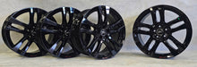 Laden Sie das Bild in den Galerie-Viewer, 4x Alufelge 19 Zoll 8.5" 5x112 40ET Glanz Schwarz 4K0601025H Audi A4 B9 Mg 6 FEL2345288489uf