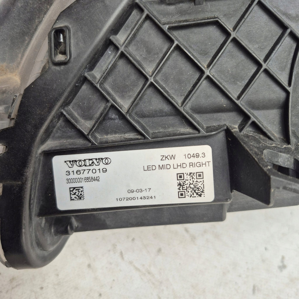 Frontscheinwerfer Volvo V40 31677019 Full LED Rechts Scheinwerfer Headlight SCH3596181945lv