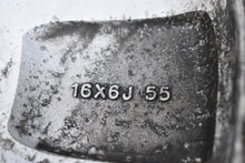 Laden Sie das Bild in den Galerie-Viewer, 1x Alufelge 16 Zoll 6.0&quot; 4x100 55ET Glanz Grau BG16A Nissan Micra K12 Rim Wheel