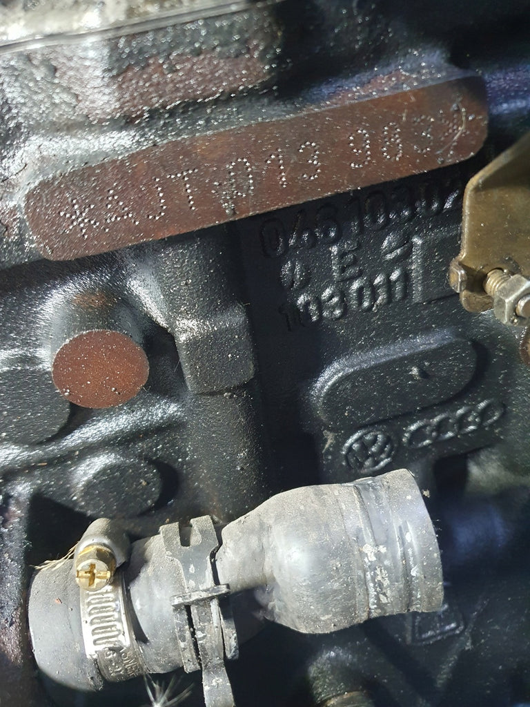 Motor VW Transporter AJT 2.5 TDI 88PS 65kW 297TKm Diesel Engine Unkomplett