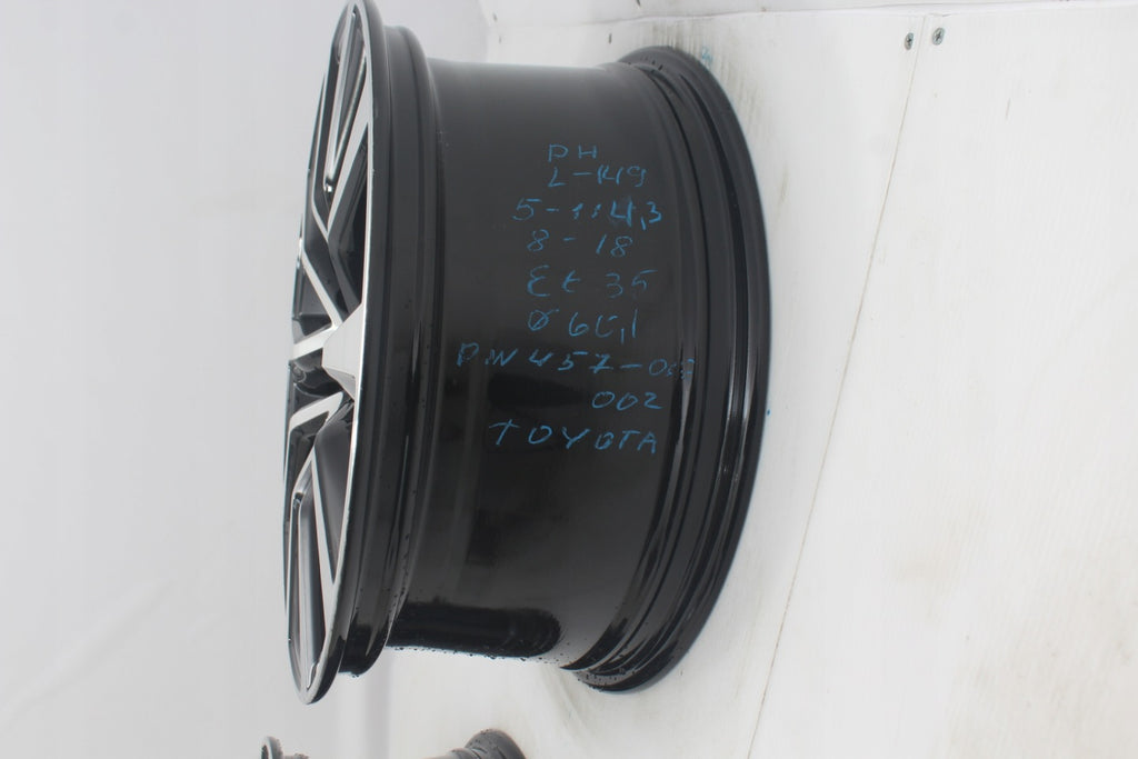 1x Alufelge 18 Zoll 8.0" 5x114.3 35ET Schwarz PW457-0E002 Toyota X Rim Wheel FEL3996513910fd