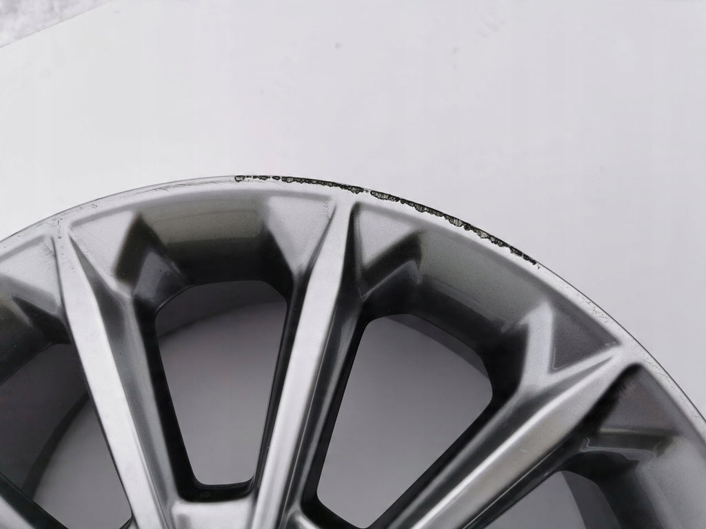 1x Alufelge 17 Zoll 7.0" 4x108 47,5ET Glanz Silber H1BC-1007-D1A Ford Fiesta