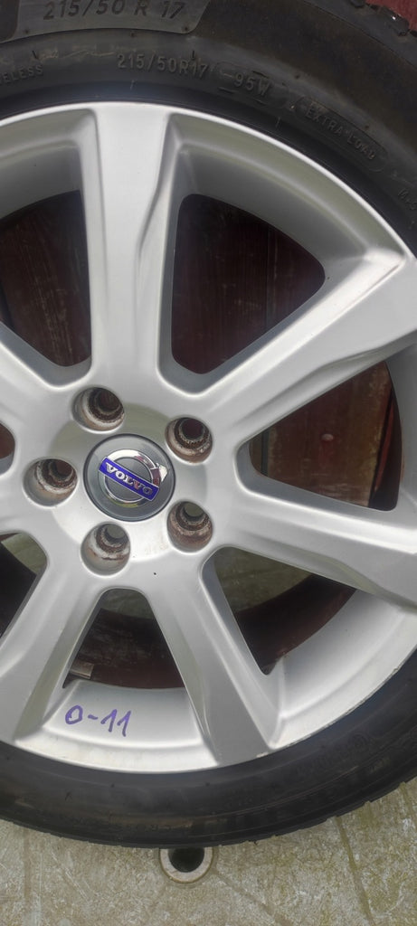1x Alufelge 17 Zoll 7.0" 5x108 50ET Silber 31400029 Volvo V70 V60 S80 S60 FEL6286169571ul