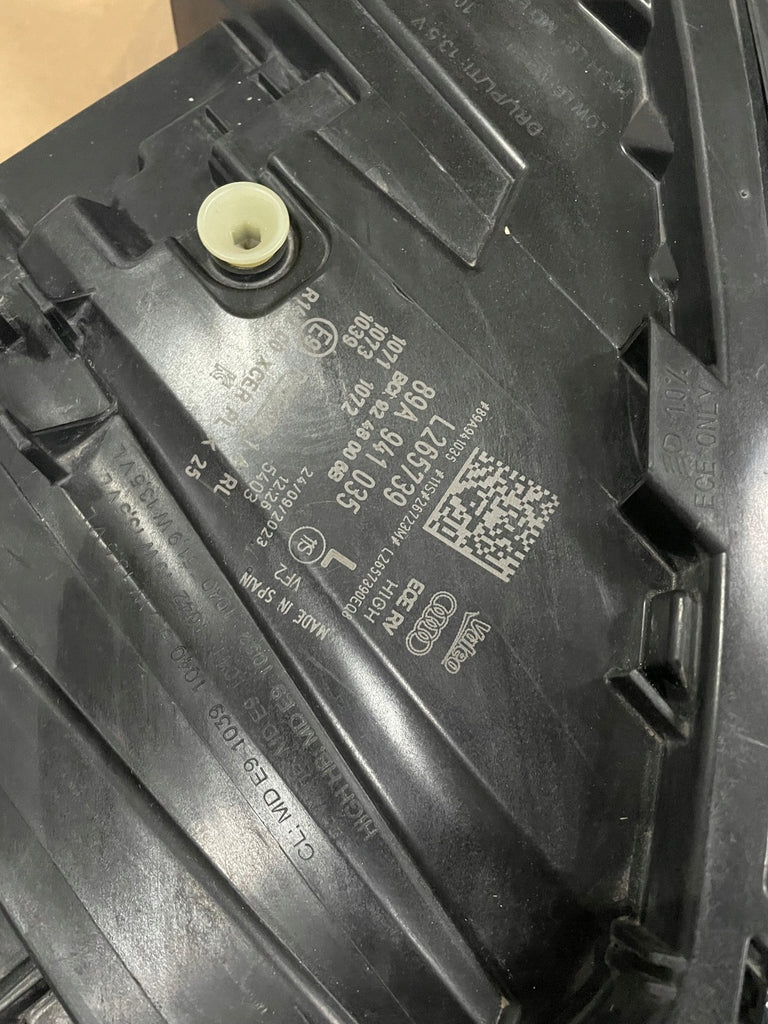 Frontscheinwerfer Audi E Tron 89A941035 Full LED Links Scheinwerfer Headlight SCH9929309356jl