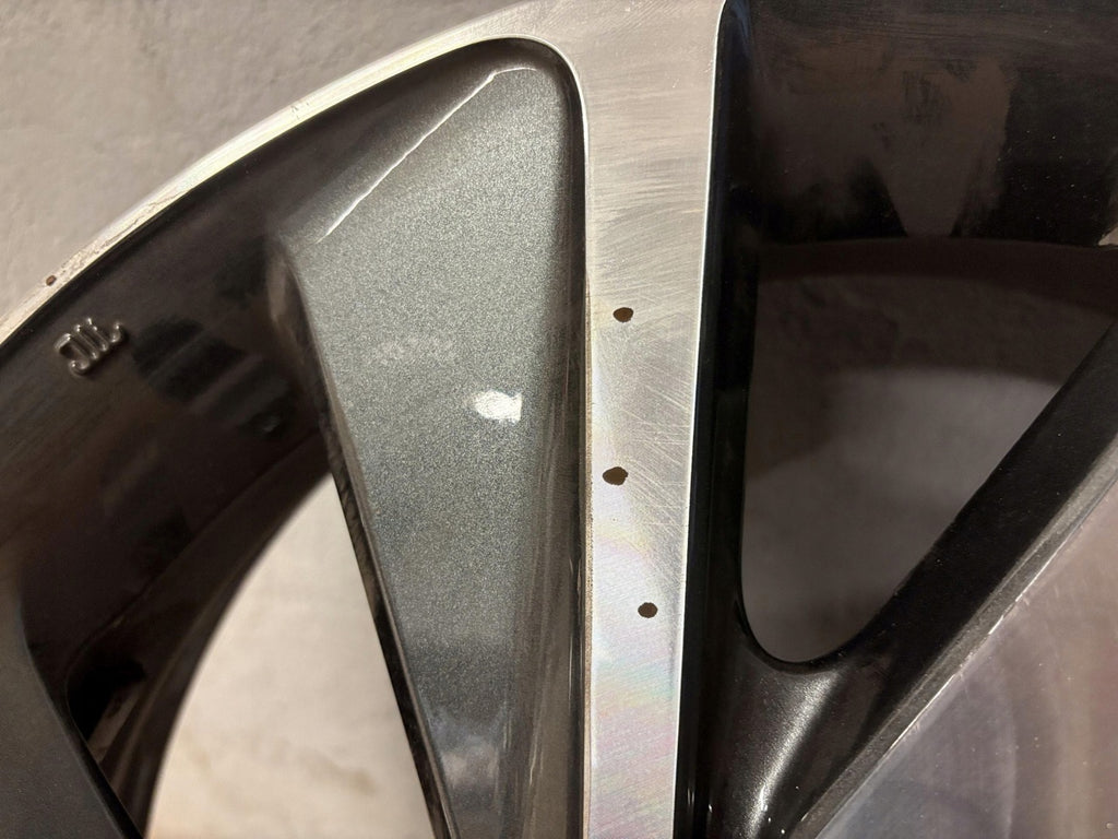 1x Alufelge 18 Zoll 5.0" 4x100 40ET Glanz Grau CMS1211-4 Toyota Aygo X Rim Wheel FEL8966055624co