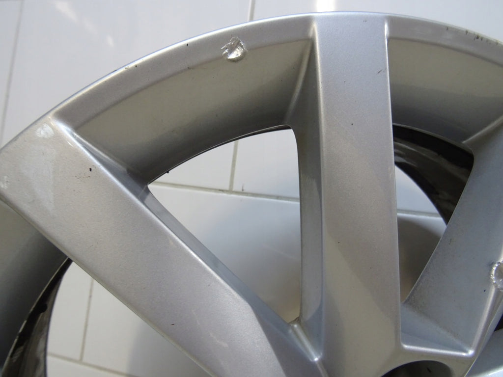 1x Alufelge 16 Zoll 6.0" 5x100 38ET Glanz Silber 657601025B Skoda Rim Wheel FEL1842637353fp