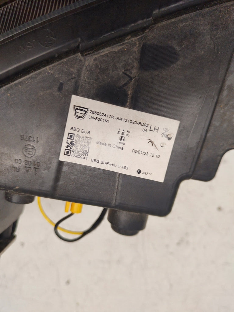 Frontscheinwerfer Dacia Spring 266052417R LED Links Scheinwerfer Headlight
