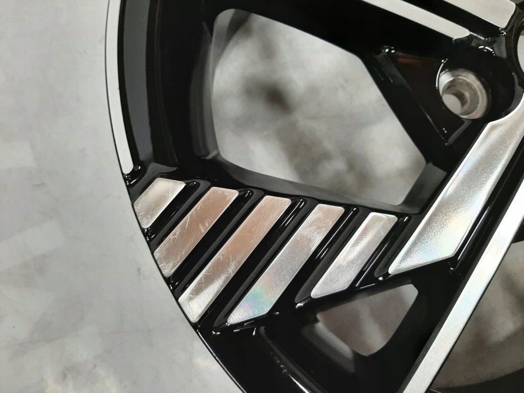 1x Alufelge 16 Zoll 6.5" 4x100 48ET Glanz Schwarz 52910-K7700 Hyundai I10 Iii FEL4095776127ys
