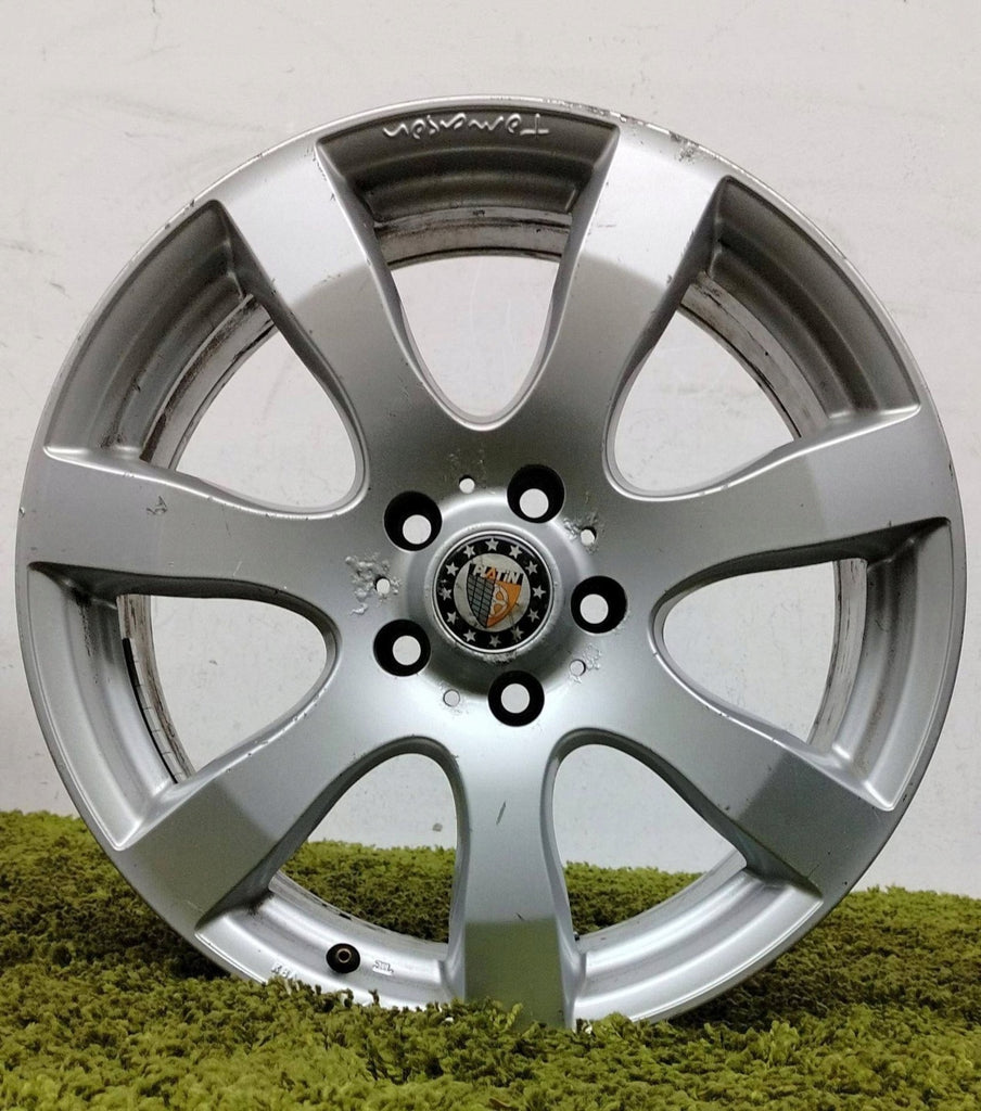 1x Alufelge 17 Zoll 5x120 35ET Silber BMW 3 E46 5 F10 E91 E60 E90 Rim Wheel FEL8240128717id