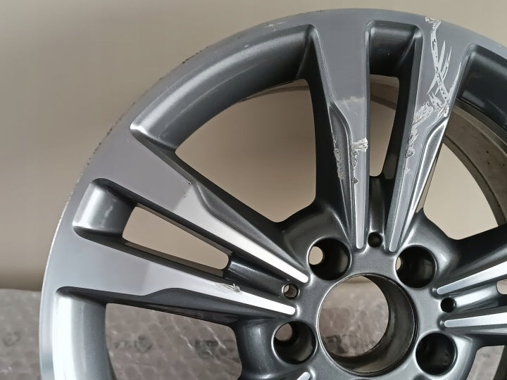 1x Alufelge 17 Zoll 8.0" 5x112 48ET A2124011800 Mercedes-Benz W212 Rim Wheel FEL8331647860gf